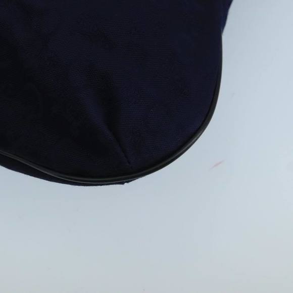 CELINE C Macadam Canvas Noevir Collaboration Hand Bag Navy Auth 98622 - Picture 15 of 16